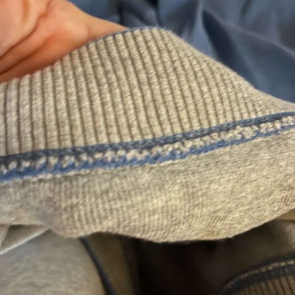 Tommy Bahama men’s 2 quarter zip and long sleeve shirt bundle. Blue, orange,gray - Picture 5 of 16